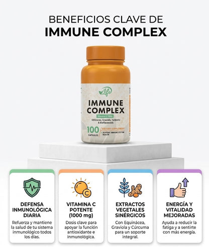 Immune Complex - Máxima Defensa y Vitalidad (100 Cápsulas)